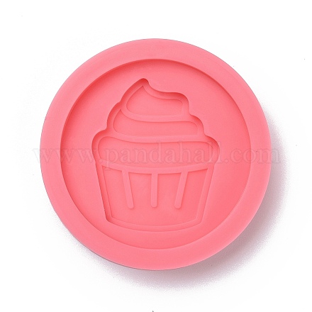 Плоские круглые силиконовые Молды с изображением мороженого DIY-F109-04-1