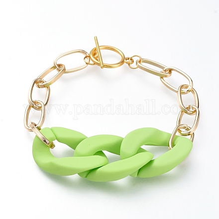 Chain Bracelets BJEW-JB05165-03-1