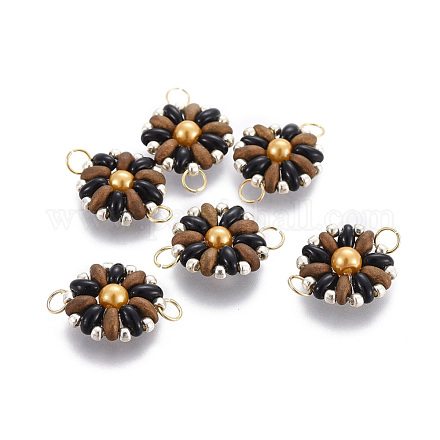 Liens de perles de rocaille japonaises miyuki & toho SEED-A027-A08-1