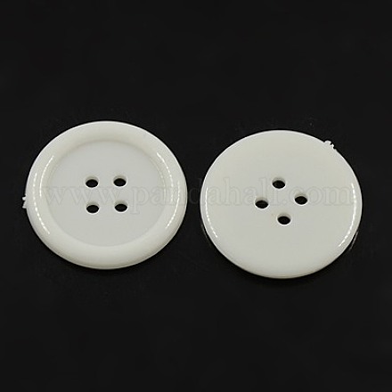 Acrylic Sewing Buttons BUTT-E076-G-01-1