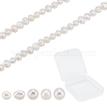 Sunnyclue 1 scatola di colore della conchiglia naturale coltivata perle di perle d'acqua dolce patata allentato del distanziatore perle di perle fili per le donne fai da te orecchino della collana del braccialetto creazione di gioielli artigianato PEAR-SC0001-03-1