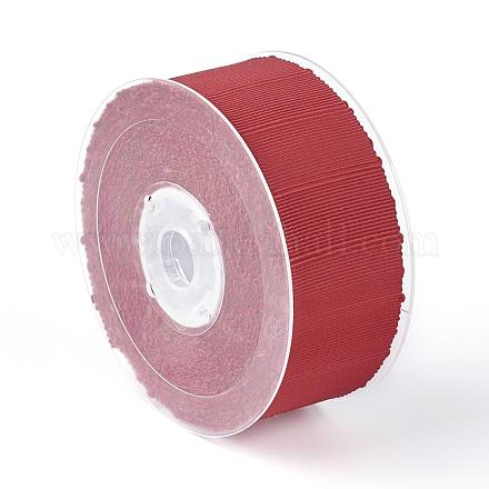 Polyester Grosgrain Ribbon SRIB-E042-9mm-250-1