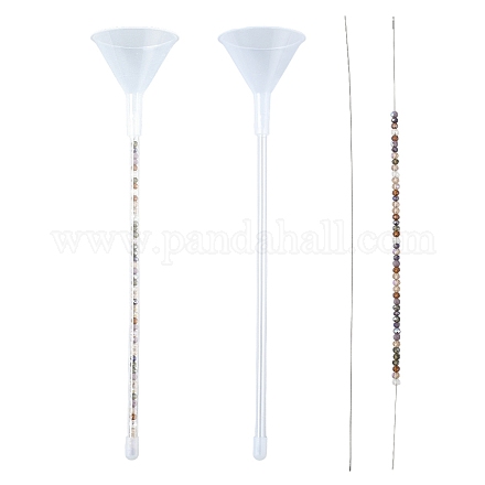 2 pz. di strumenti per imbuto con perline di plastica&nbsp;TOOL-YWC0007-001-1