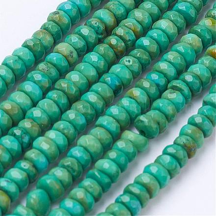 Chapelets de perles de howlite naturelle G-P286-02-4mm-1
