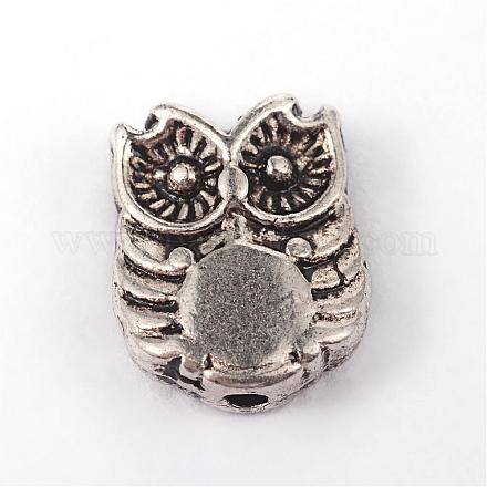 Tibetan Style Alloy Beads TIBE-ZN-47213-AS-RS-1