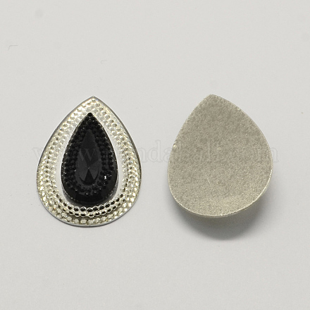 Teardrop Resin Cabochons CRES-R125A-230-1