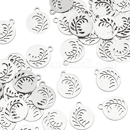 DICOSMETIC 40Pcs 304 Stainless Steel Charms STAS-DC0006-75-1