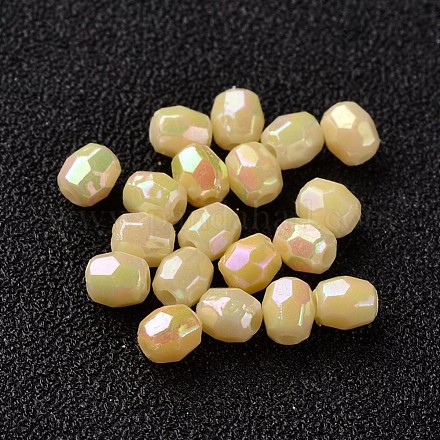 AB Color Plated Eco-Friendly Poly Styrene Acrylic Beads TACR-L003-70-1