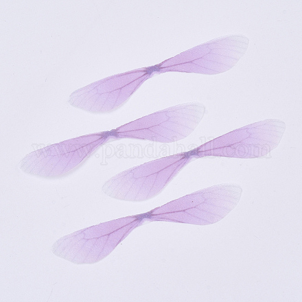 Décoration artisanale d'ailes de tissu de polyester FIND-S322-002H-1
