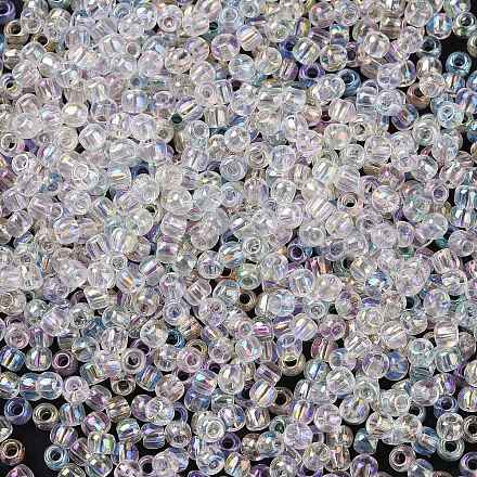 Perles de rocaille en verre rondes SEED-PH0003-07-1