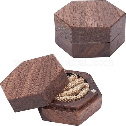 Шкатулка из черного ореха CON-WH0076-35-1