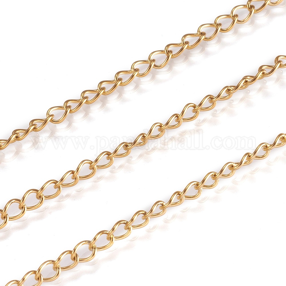 Wholesale Ion Plating(IP) 304 Stainless Steel Twisted Chains