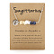 667 Stainless Steel with Natural Yellow Quartz & Natural Howlite & Natural Sodalite Chip Pendant Necklaces, Stainless Steel Color, Flat Round with 12 Constellations Pattern, Sagittarius, 19.29~20.08 inch(49~51cm)