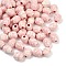 Acrylic Imitation Turquoise Beads, Column, Red, 9x7.5mm, Hole: 2.2mm, about 1612pcs/500g