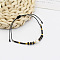  Colorful Beaded Bracelet Sweet and Cute Girl Style Adjustable Imitation Pearl Bracelet Versatile Bracelet