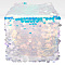 Polyester Sequin Table Runners, Wedding Table Decoration, Rectangle, Colorful, 305x2mm, 2.75m /sheet