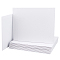 Painting Canvas Panel Drawing Boards, Rectangle Canvas Panels, for DIY Art Painting, White, 25x20x0.3cm