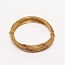 Round Brass Wire, Raw(Unplated), 28 Gauge(0.3mm), 25m/roll