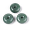 Natural Green Aventurine Pendants, Donut, 18~18.5x7~8.5mm, Hole: 2~2.5mm