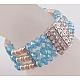 Glass Bracelet X-B289-5-2
