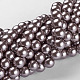 Abalorios de perla de vidrio HY-8D-B07-3