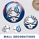 Iron Hanging Wall Decorations HJEW-WH0014-74-3