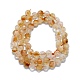 Chapelets de perles de citrine naturelle G-G927-10A-2