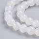 Brins de perles de pierre de lune arc-en-ciel naturel G-G212-6mm-37-3