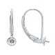 Accessoires de boucle d'oreille en 925 argent sterling STER-I017-084C-S-2