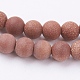 Synthetic Goldstone Beads Strands G-J372-03-4mm-3
