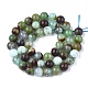 Chapelets de perles en serpentine naturelle G-S333-10mm-016-2