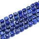 Chapelets de perles en lapis-lazuli naturel G-L552D-03A-1