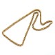 304 Stainless Steel Wheat Chain Jewelry Sets For Men SJEW-O032-04G-3