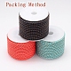 Eco-Friendly Braided Leather Cord WL-E016-3mm-07-3