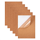 BENECREAT 8 Pack Self-Adhesive Cork Rectangle Insulation Cork Sheets for Floors DIY-BC0009-21-1