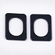 不透明なアクリルフレームコネクター  長方形  ミックスカラー  39x29x3mm  インナー対策：26.5x18.5mm OACR-T011-103-2