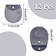 Nbeads 12 pz sacchetti di stoccaggio di gioielli in velluto ABAG-NB0001-93B-2
