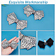 Ahandmaker 1 Paar Bowkont-Kristall-Schuhschnalle AJEW-WH0323-24B-5