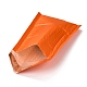 マットフィルムパッケージバッグ  バブルメーラー  パッド入り封筒  長方形  ダークオレンジ  22.2x12.4x0.2cm OPC-P002-01C-07-3