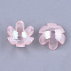 Transparentes bouchons acrylique de perles TACR-T007-07B-2