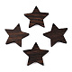 Pendenti in legno wengè naturale WOOD-T023-80-1