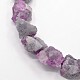 Natural Purple Red Tourmaline Bead Strands G-N0045-07A-1