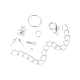 Kit de recherche de fabrication de bijoux de bricolage DIY-FS0004-17-3