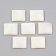 Cabochons naturels d'eau douce&nbsp;LS-SHEL-R049-019-1