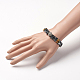 Natural Gemstone Beads Stretch Bracelets BJEW-JB03240-5