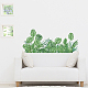 SUPERDANT Tropical Plant Wall Stickers Green Botanical Plant Branches Wall Stickers Leaves Braches Wall Stickers Peel and Stick Removable Vinyl Wall Decals for Living Room Home Decorations DIY-WH0228-590-3