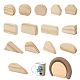 Holzgriffformen für die Herstellung von Porzellanbechern WOOD-WH0124-10-1