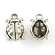 Tibetan Style Ladybug Alloy Pendants TIBEP-Q048-022-LF-1