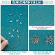 Unicraftale 2-Farben-Set zur Herstellung von Ohrringen DIY-UN0003-65-4