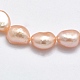 Natural Cultured Freshwater Pearl Beads Strands PEAR-K003-19A-3